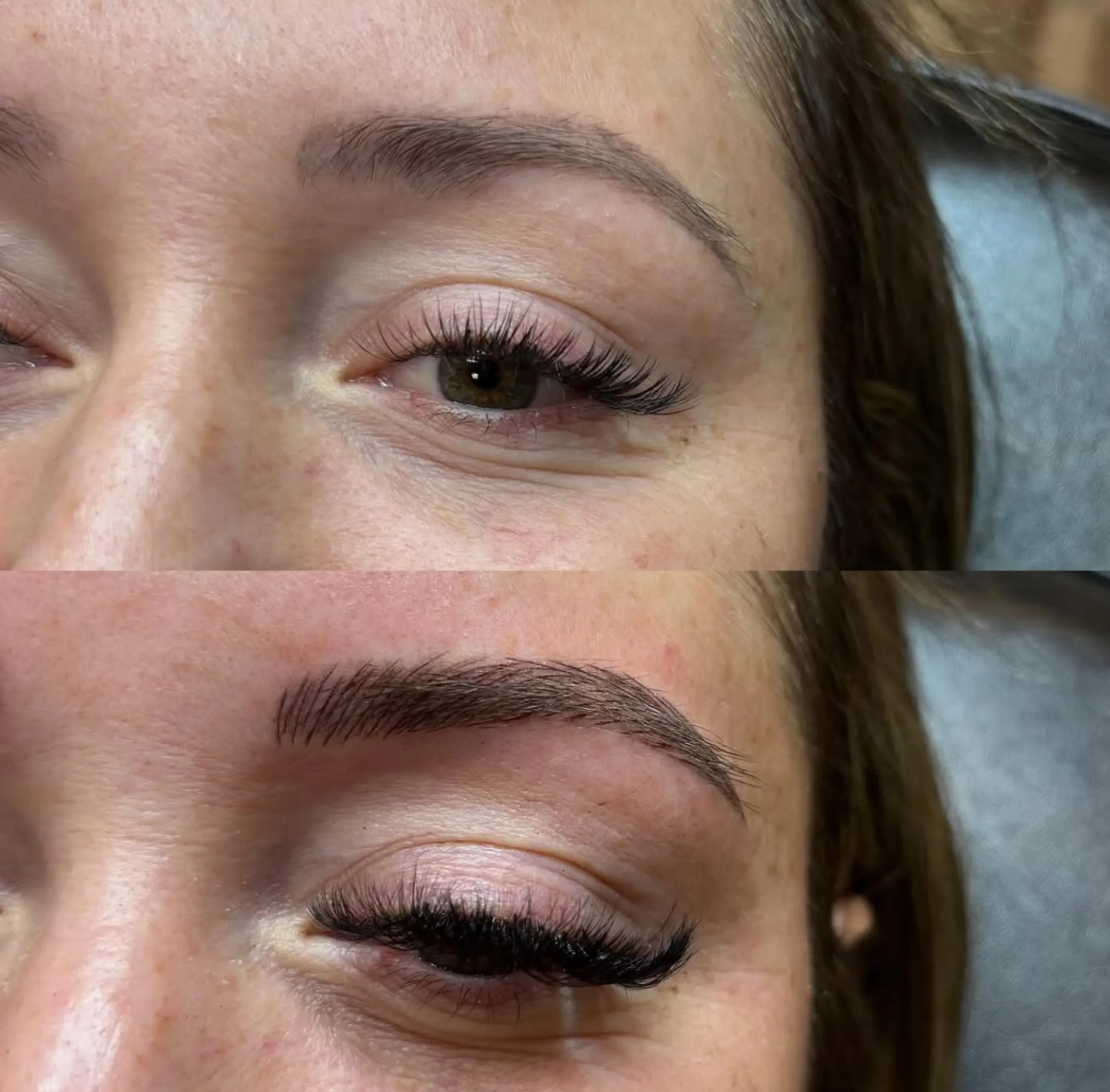 patchy brows after microblading