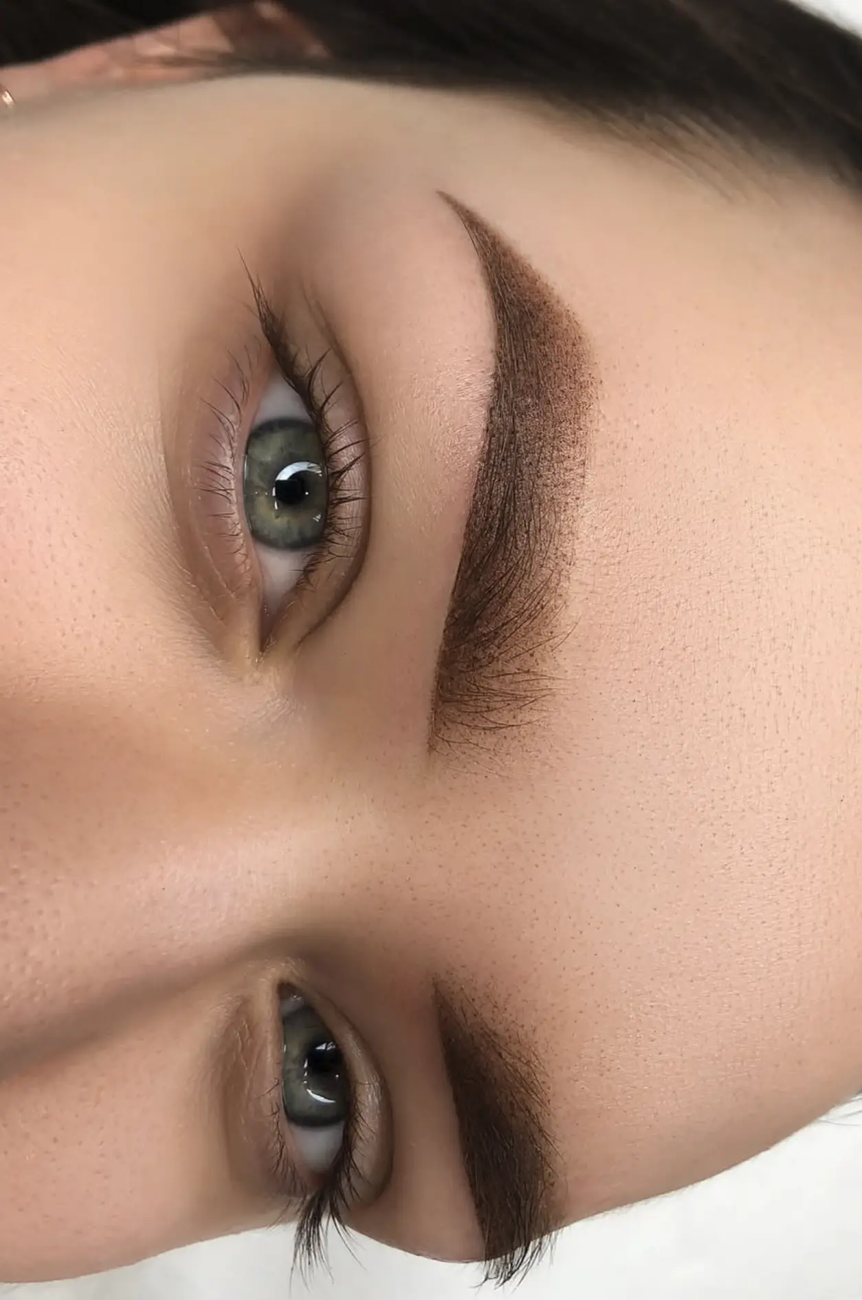 ombre brows results